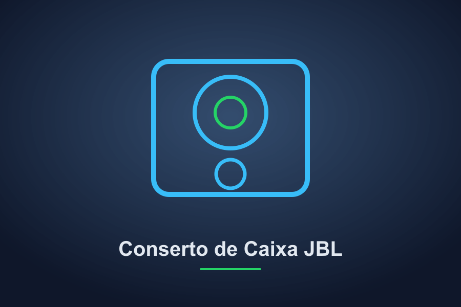 Conserto de caixa de som JBL Rio de Janeiro - Fast GO