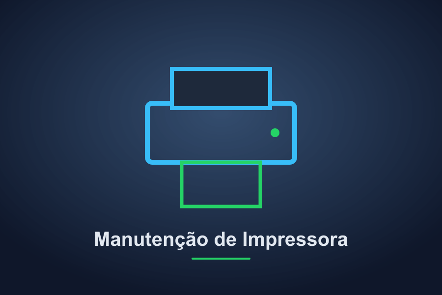 Manutenção de impressora de cupom e etiqueta - Fast GO