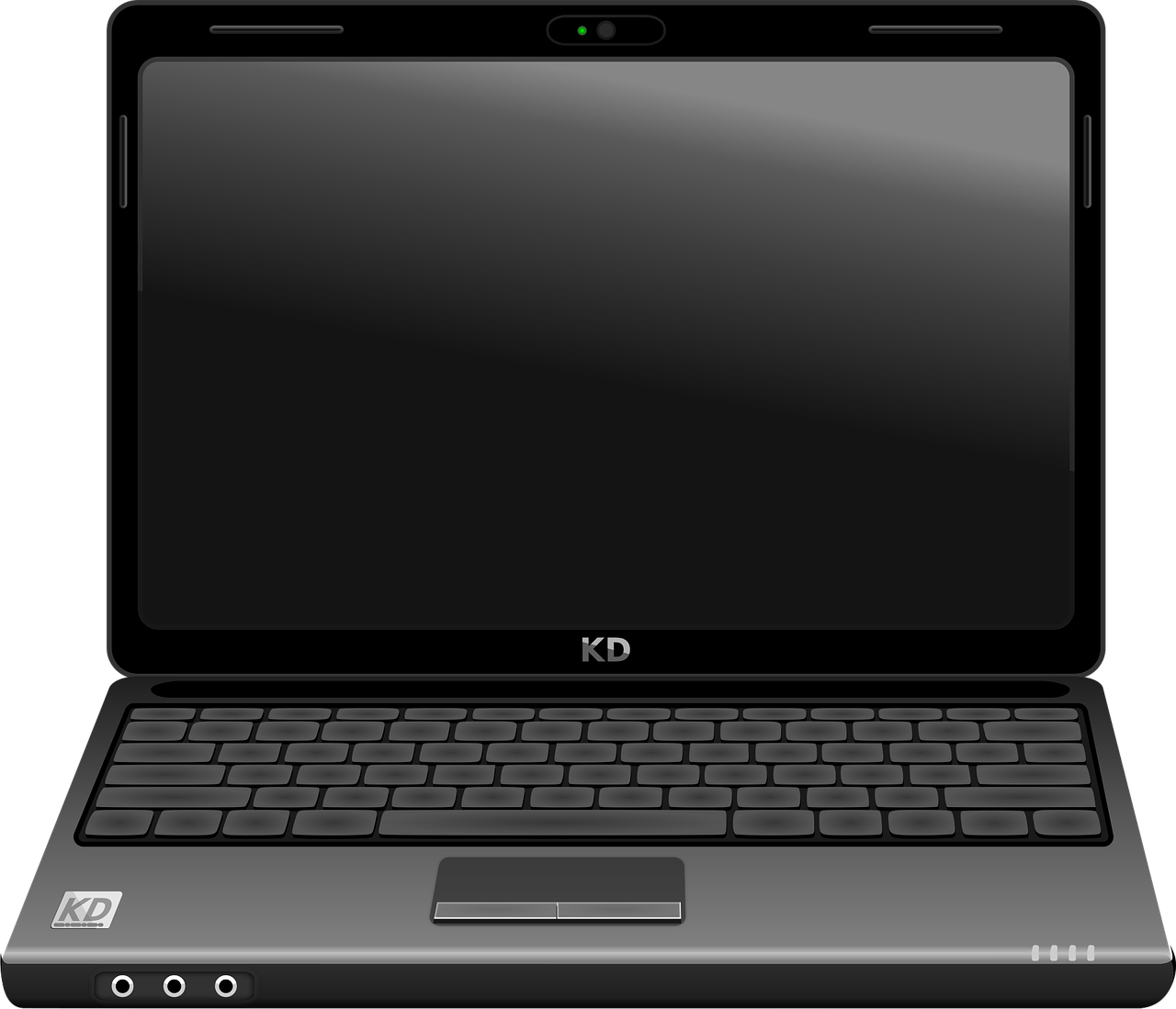 Notebook com tela acesa sobre mesa, ilustrando verificação de sistema em notebook travando